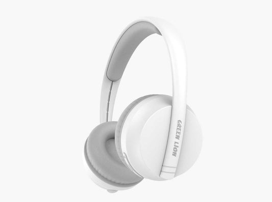 Green Lion Stamford Wireless Bluetooth Headphone White - سماعات بلوتوث هيدسيت من كرين ابيض