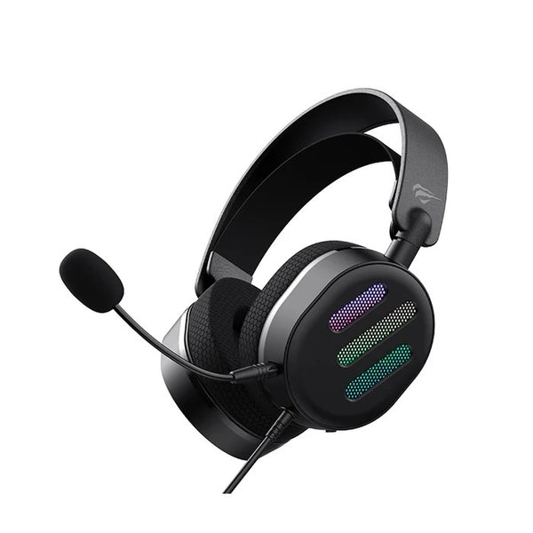 Havit H2038U Wired Gaming headphone Black - سماعات هيدسيت سلكية للالعاب من هافيت