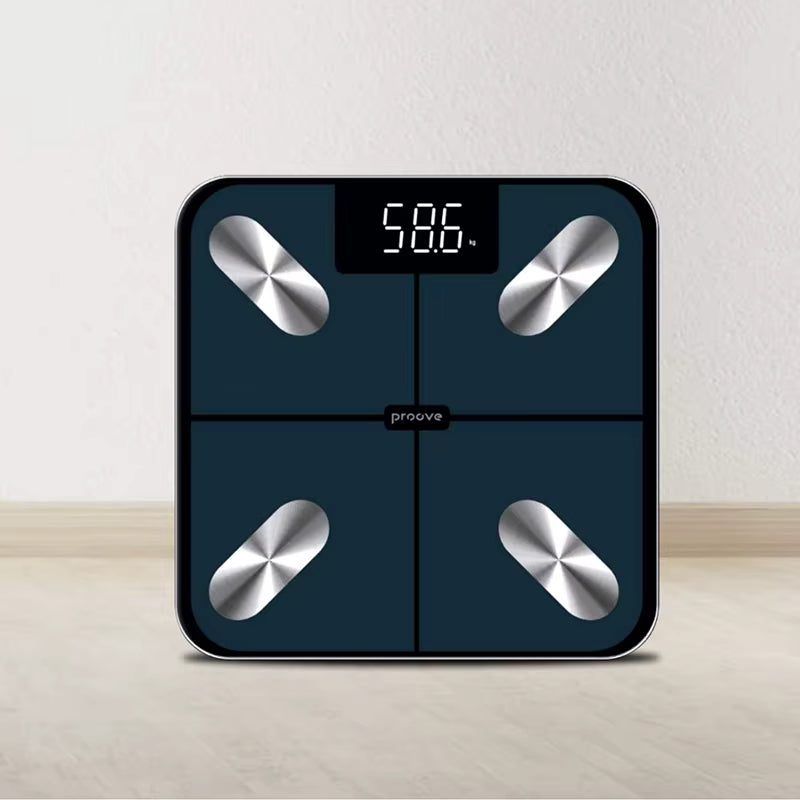 PROOVE SMART SCALE BALANCE LITE BLUE - ميزان ذكي بسعة تحمل 180 كجم من برووف ازرق