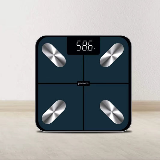 PROOVE SMART SCALE BALANCE LITE BLUE - ميزان ذكي بسعة تحمل 180 كجم من برووف ازرق