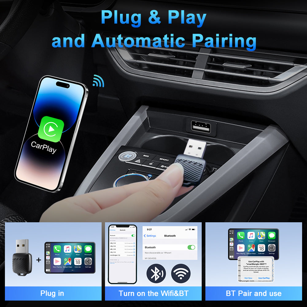 UNIVERSAL CARPLAY BOX 2 IN 1 - كاربلاي بوكس 2 في 1