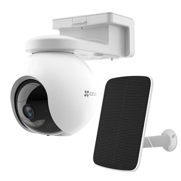 EZVIZ CAMERA AND SOLAR PANEL KIT HB8 2K⁺ - كاميرا منزلية خارجية ذكية مع لوحة شمسية من ازفيز