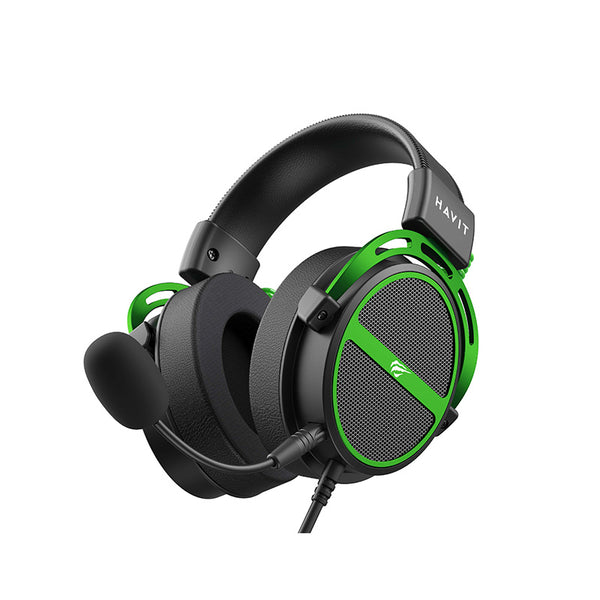 Havit H2030E Gaming Headphone Alloy Light weight 3.5 mm  Wired - سماعات هيدسيت سلكية للالعاب من هافيت