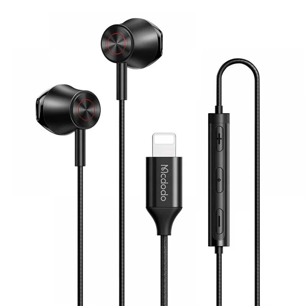 MCDODO DIGITAL EARPHONE FOR LIGHTNING HP-4080  - سماعات لايتننغ سلكية من مكدودو