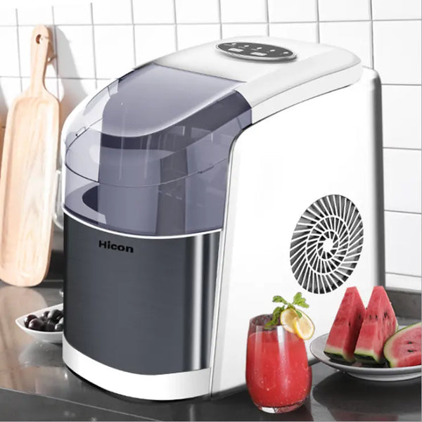 HICON ICE MAKER HZB-16C- ماكنة صنع الثلج الكهربائية من هايكون