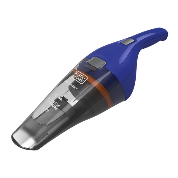 Black&Decker NVC115WA-B5 hand Vacuum cleaner blue - مكنسة كهربائية لاسلكية محمولة 3.6 فولت من بلاك اند ديكر