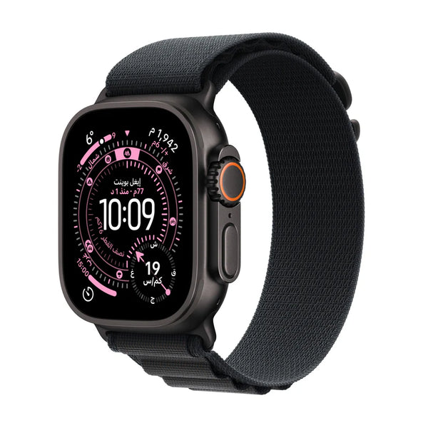 Apple Watch Ultra 3 GPS + Cellular 49mm Black Titanium Case with Black Alpine Loop Medium
