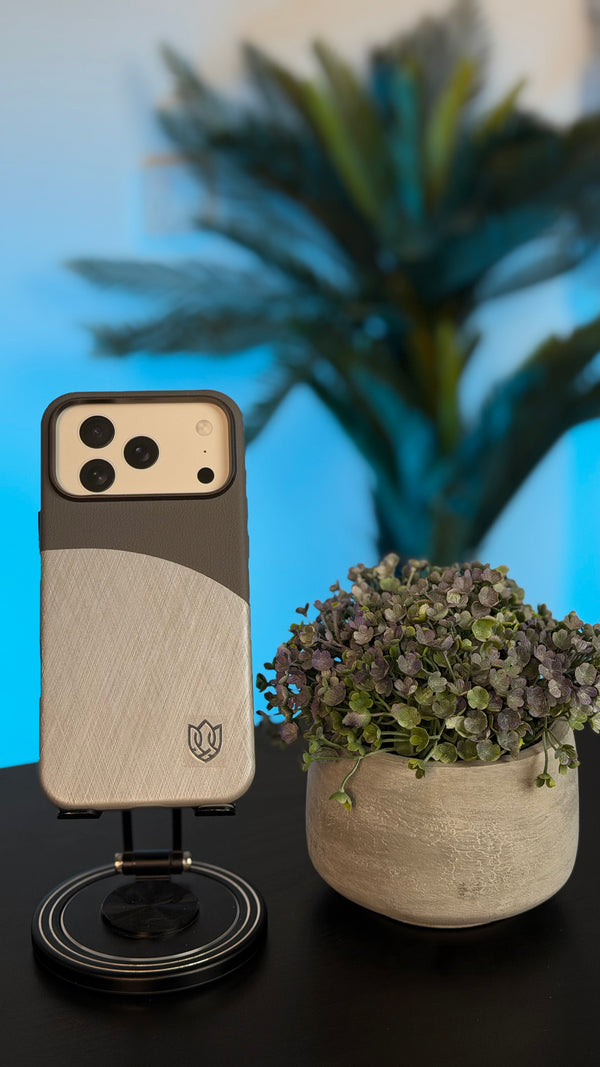 RV88 CASE FOR IPHONE 17 PRO MAX GRAY - كفر ايفون 17 برو ماكس رمادي