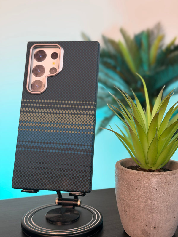 LY56 CASE FOR SAMSUNG S24 ULTRA BLUE - كفر سامسونج اس 24 الترا ازرق