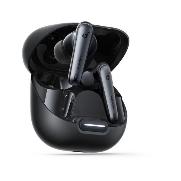 ANKER SOUNDCORE LIBERTY 4 NC -  سماعات بلوتوث مع تقنية الغاء الضوضاء من انكر اسود