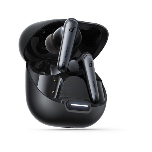 ANKER SOUNDCORE LIBERTY 4 NC -  سماعات بلوتوث مع تقنية الغاء الضوضاء من انكر اسود