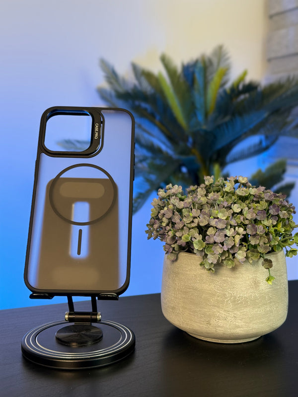 MOBILE CASE FOR IPHONE 15 PRO MAX BLACK - كفر ماك سيف للايفون 15 برو ماكس اسود