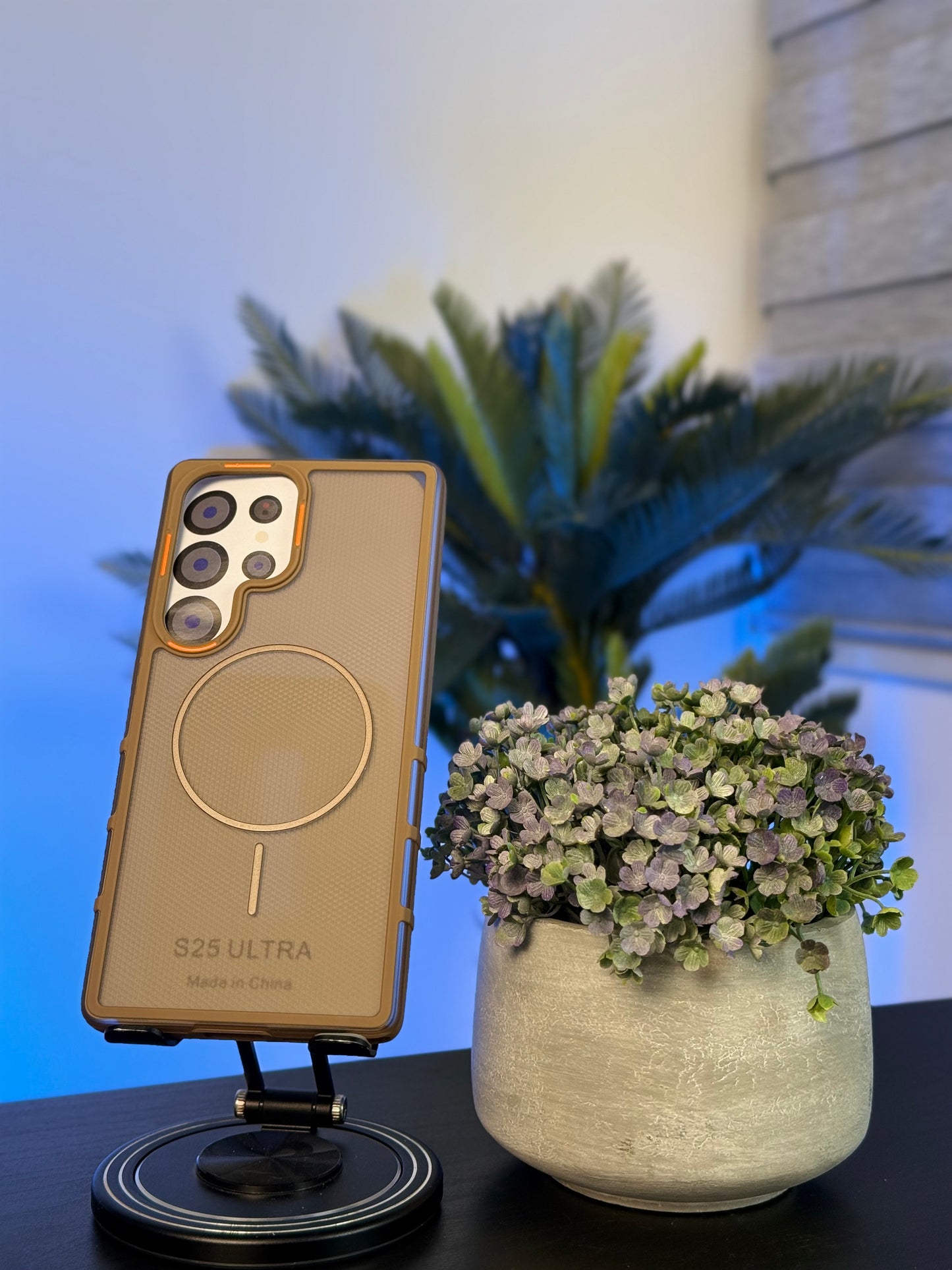 YOTOO CASE FOR S25 ULTRA BROWN - كفر ماك سيف للسامسونك اس 25 الترا