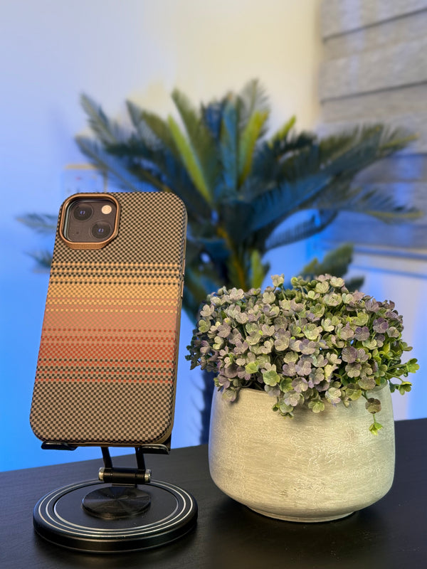 LY56 CASE FOR IPHONE 13 BROWN - كفر ايفون 13 جوزي