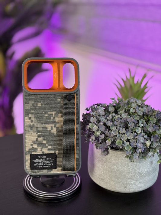 KAJSA CASE FOR IPHONE 17 PRO MAX GRAY - كفر ايفون 17 برو ماكس رمادي من كاجسا