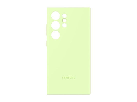 SAMSUNG SILICONE CASE GALAXY S24 ULTRA LIME - كفر سيليكون للسامسونج اس 24 الترا ليموني