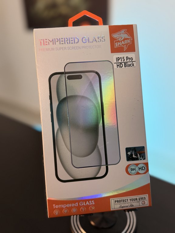 SHARK CASE FOR IPHONE 15 PRO - لاصق شاشة ايفون 15 برو