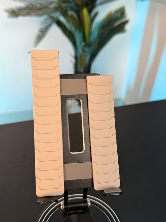 RUPPER STRAP 22MM WHITE - سير ساعة ٢٢ ملم ابيض ربر