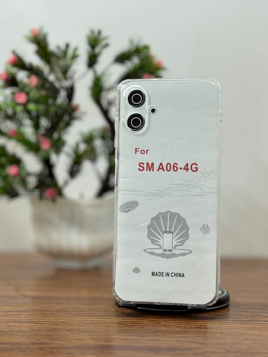 Clear Case For Samsung A06 - كفر سامسونغ اي 06 شفاف