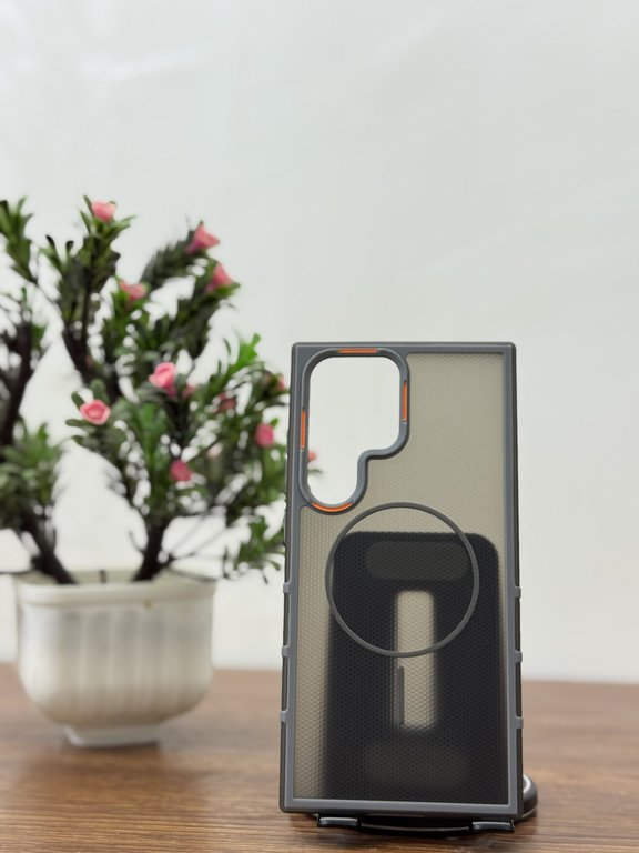 YOTOO CASE FOR S24 ULTRA GRAY - كفر ماك سيف للسامسونك اس 24 الترا رصاصي