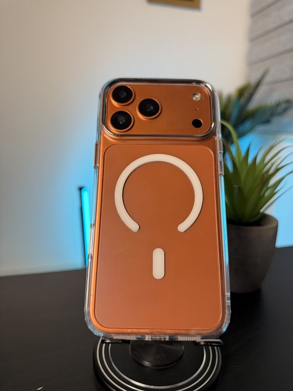 BELKIN MAG CASE FOR IPHONE 17 PRO MAX- كفر ماك سيف شفاف للايفون 17 برو ماكس