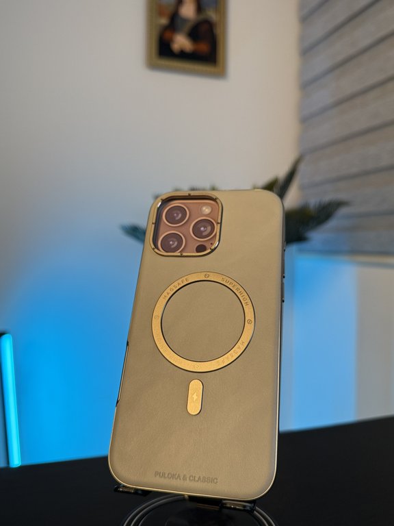 PULOKA CASE FOR IPHONE 16 PRO MAX GRAY - كفر ماك سيف للايفون 16 برو ماكس من بولوكا رمادي