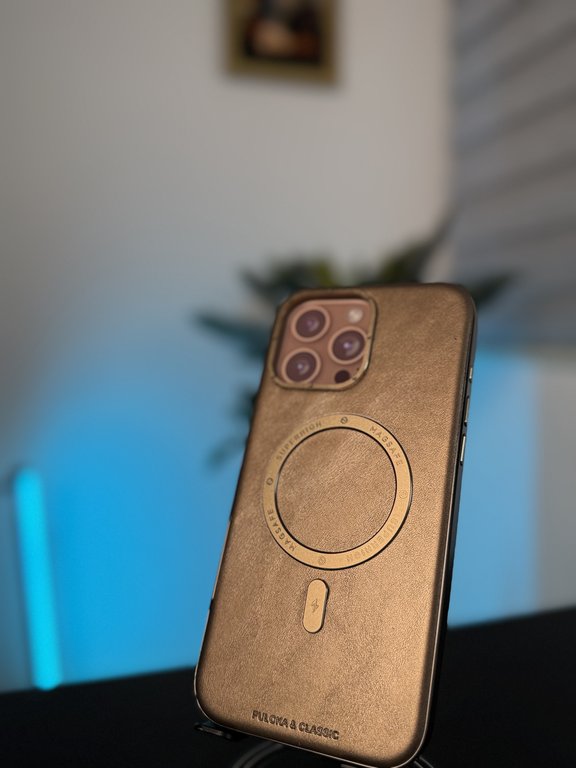 PULOKA CASE FOR IPHONE 16 PRO MAX BROWN  - كفر ايفون 16 برو ماكس ماك سيف جوزي من بولكا