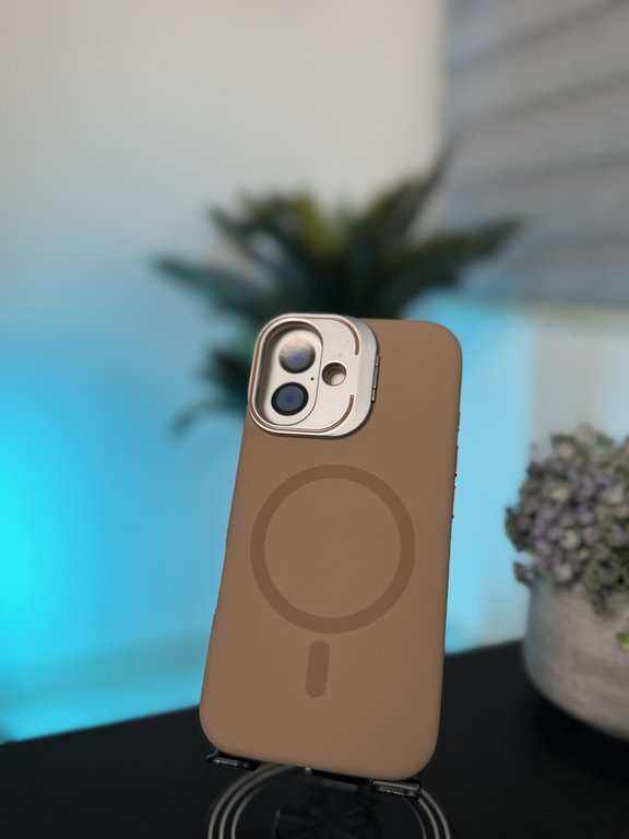 YOTOO CASE FOR IPHONE 16 PRO MAX BROWN - كفر ايفون 16 برو ماكس ماك سيف جوزي