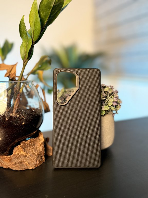 VEGAN LEATHER CASE FOR SAMSUNG S25 ULTRA BLACK - كفر سامسونج اس 25 الترا جلد اسود