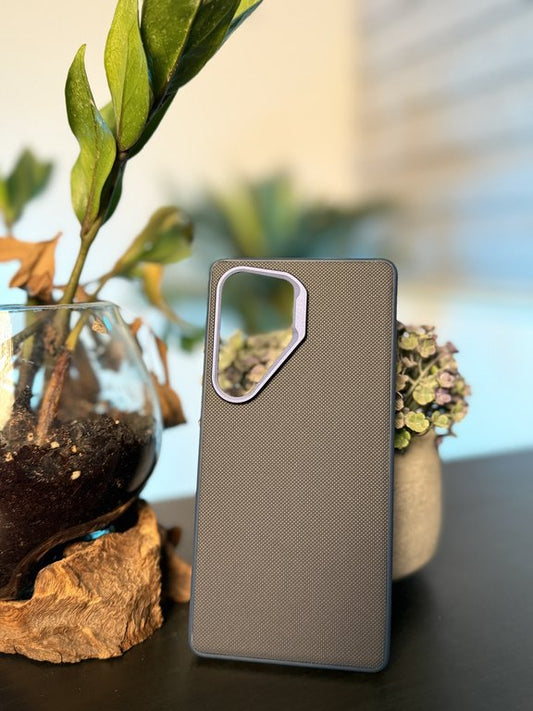 VEGAN LEATHER CASE FOR SAMSUNG S25 ULTRA NAVY - كفر سامسونج اس 25 الترا جلد