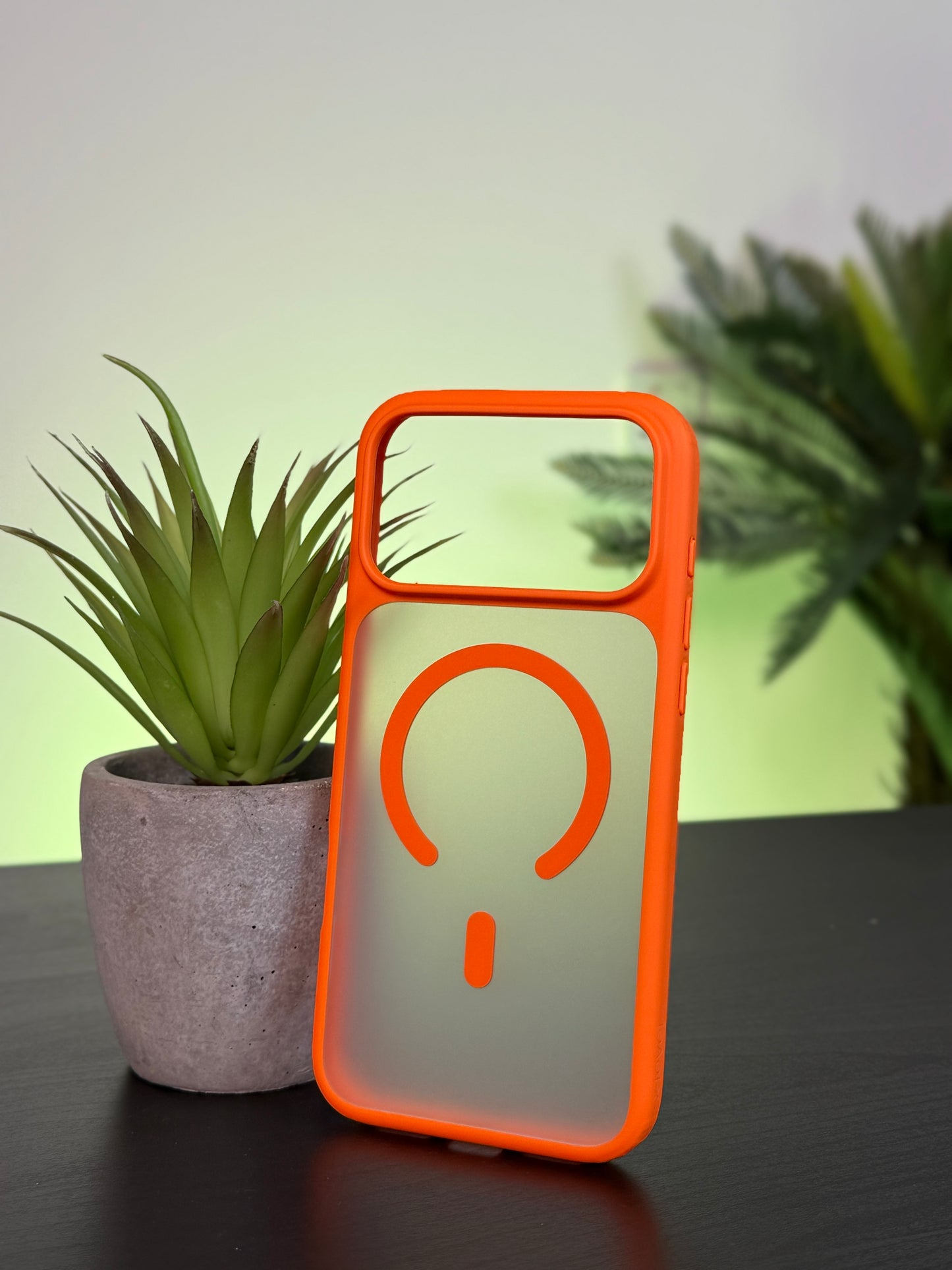 X LEVEL CASE FOR IPHONE 17 PRO MAX ORANGE- كفر مات ماك سيف برتقالي للايفون 17 برو ماكس