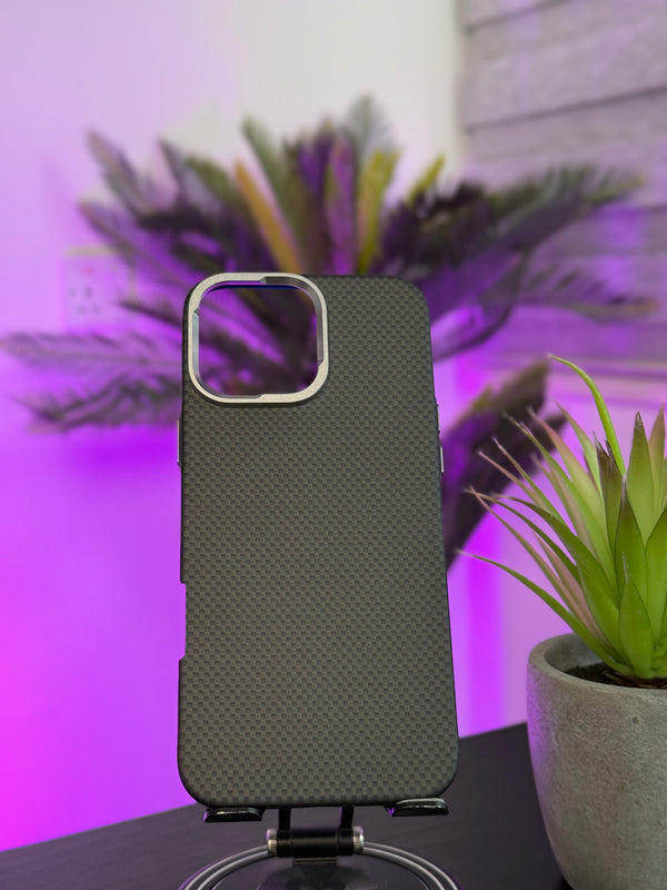 MMKIO CASE FOR IPHONE 16 PRO MAX BLACK - كفر للايفون 16 برو ماكس اسود