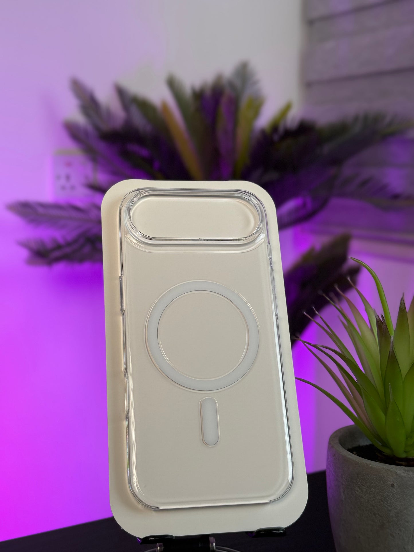 CLEAR CASE FOR IPHONE 17 AIR - كفر ايفون 17 اير ماك سيف شفاف