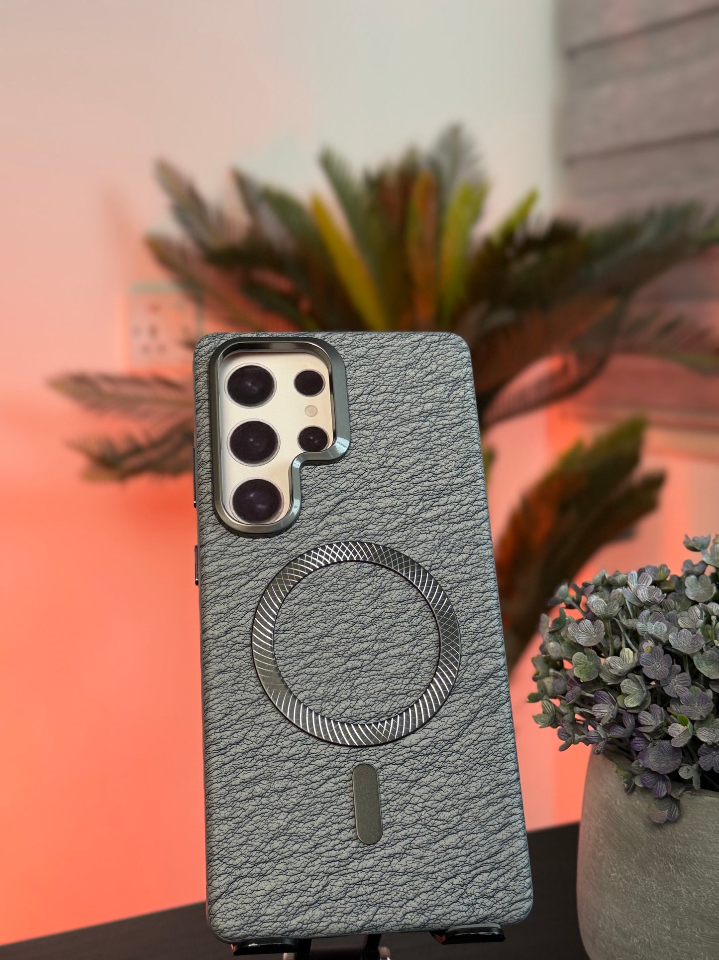 RV59 CASE FOR SAMSUNG S25 ULTRA GRAY - كفر سامسونج اس 25 الترا ماك سيف رمادي