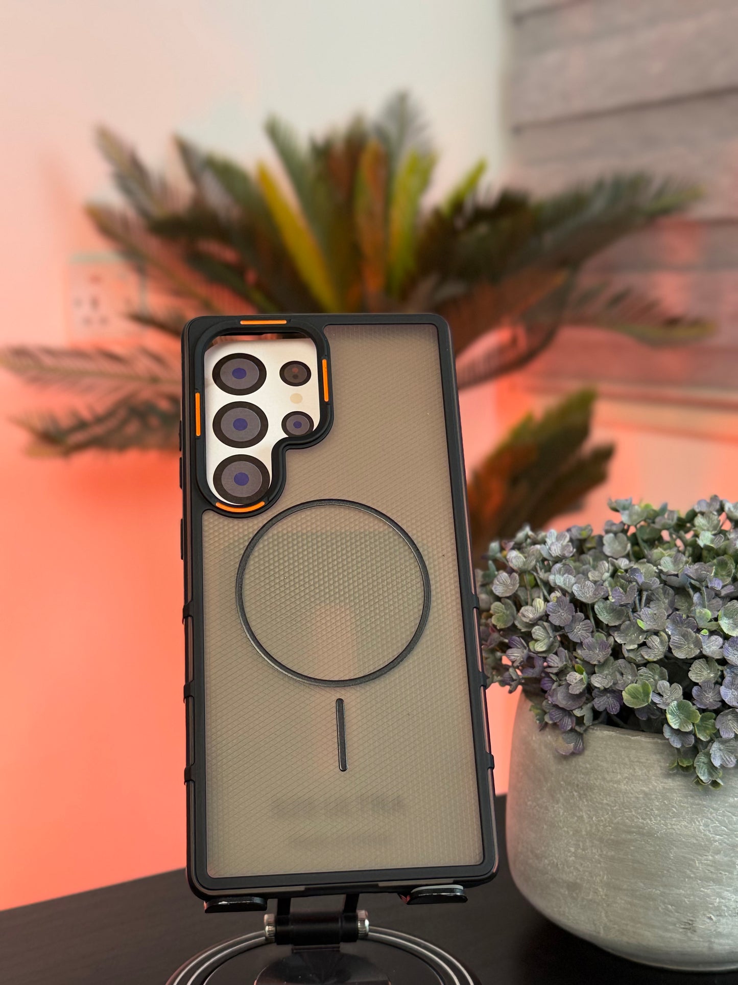 YOTOO CASE FOR S25 ULTRA BLACK - كفر ماك سيف للسامسونك اس 25 الترا اسود