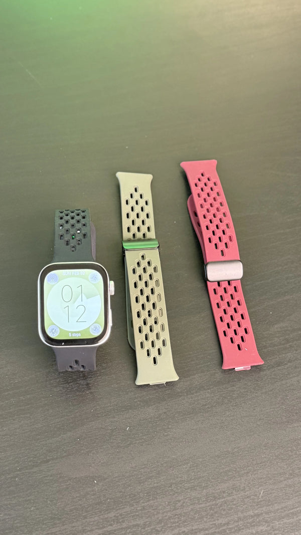 Strap for fit 3 Rubber black - سير ساعات هواوي فت 3 ربر اسود