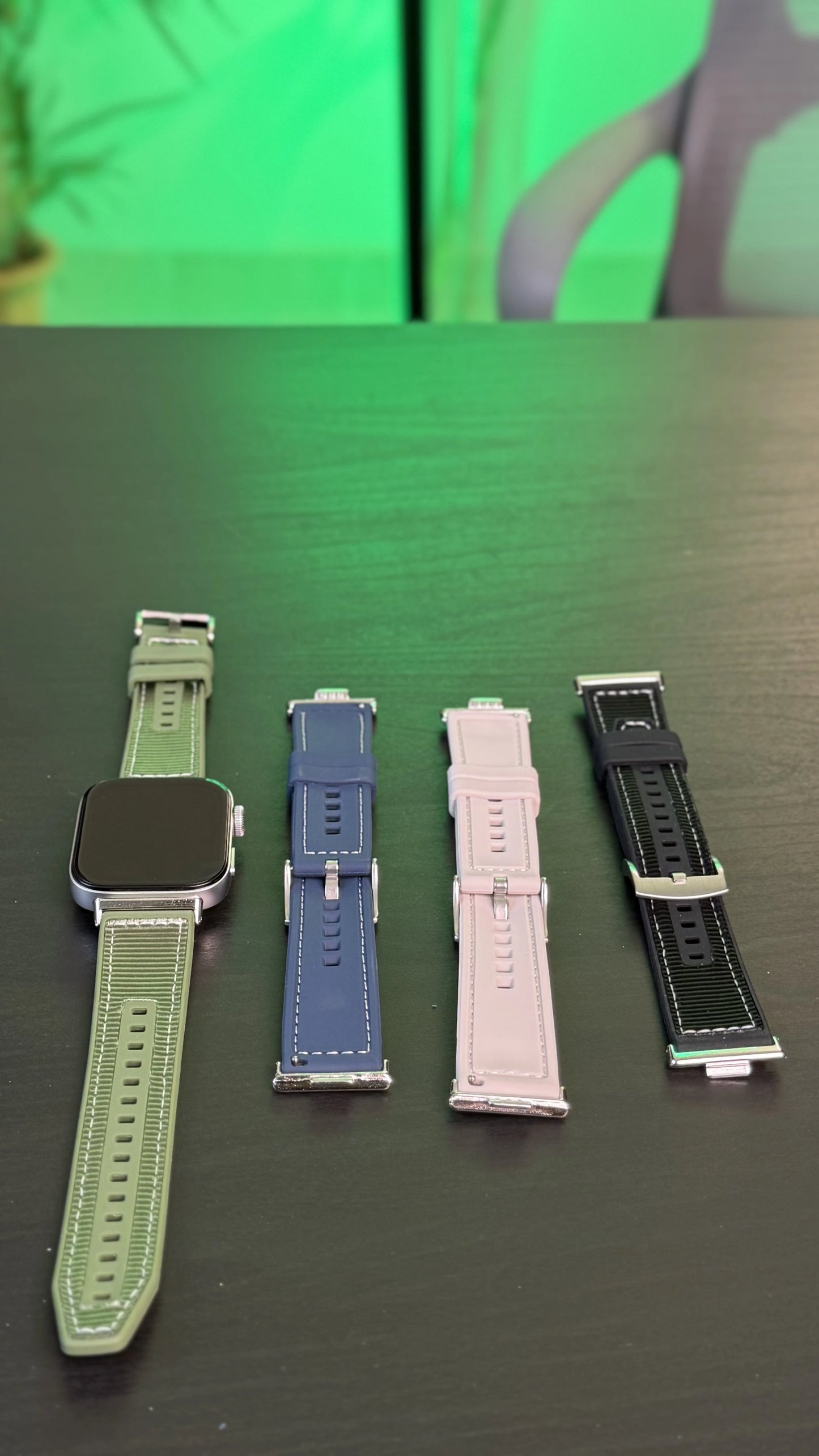 STRAB FOR FIT 3 BAND - سير ساعات هواوي فت 3 اخضر