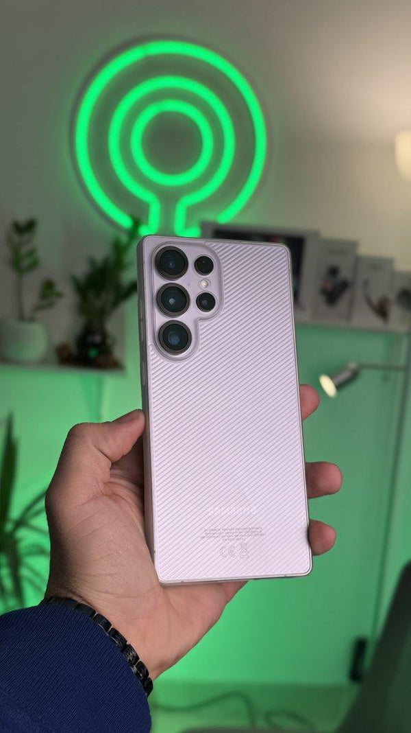 MAGNETIC CASE FOR SAMSUNG S25 ULTRA - كفر ماك سيف للسامسونك اس 25 الترا ابيض