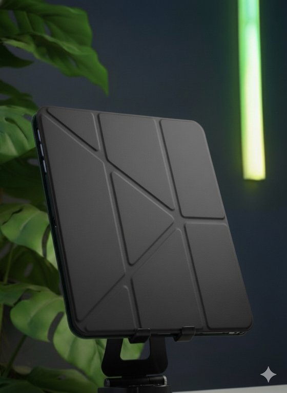 LISHEN CASE FOR IPAD 13 BLACK - كفر ايباد 13 من ليشين اسود