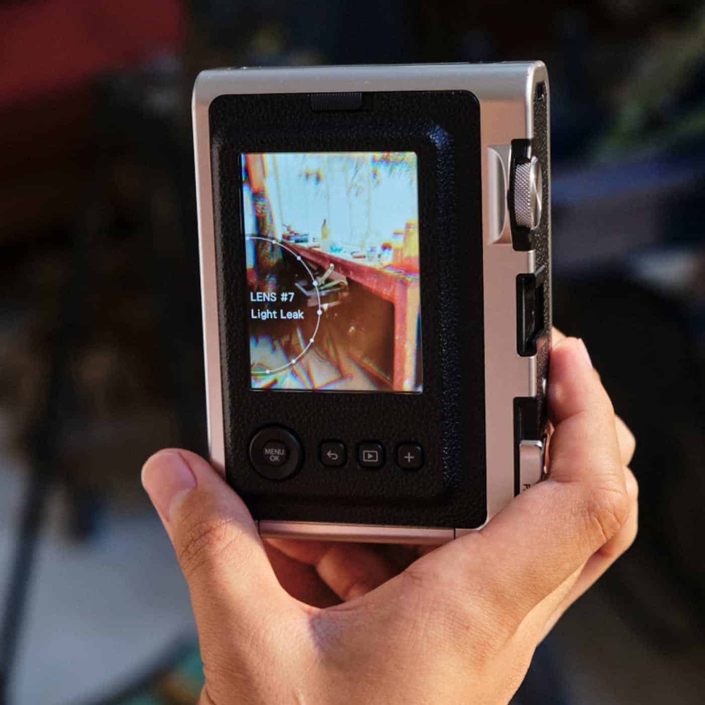 Fujifilm Instax Mini EVO Instant Camera black - كاميرا تصوير فورية ميني ايفو من فوجي فيلم انستاكس لون اسود