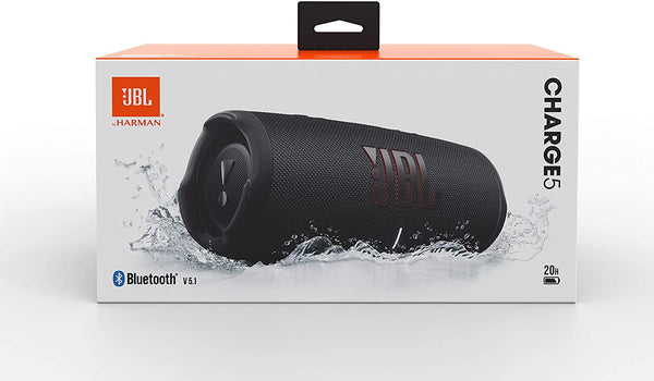 JBL Charge 5 Splashproof Portable Bluetooth Speaker - سبيكر بلوتوث محمول من جي بي ال