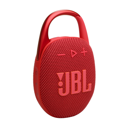 JBL Clip5 Portable Wireless Speaker Red - سبيكر بلوتوث محمول 7 واط من جي بي ال احمر