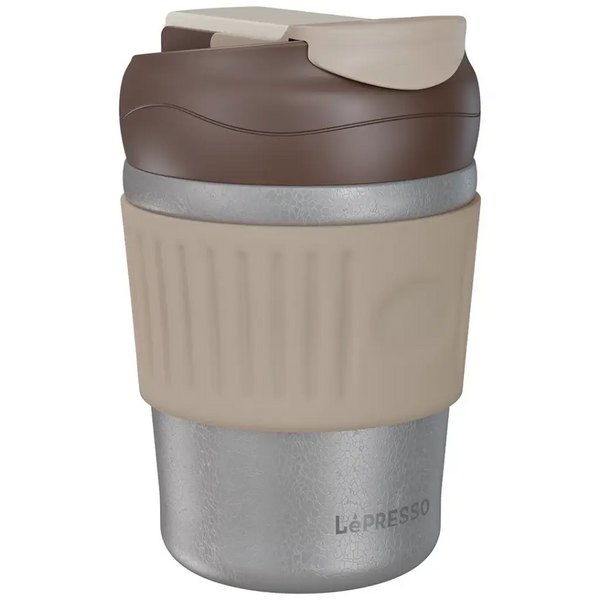 LePresso Morningscape Tumbler Mug Dual Sip Gray - كوب السفر مزدوج الشرب من ليبريسو رمادي