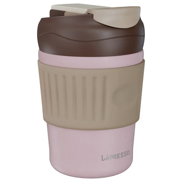 LePresso Morningscape Tumbler Mug Dual Sip Pink - كوب السفر مزدوج الشرب من ليبريسو وردي