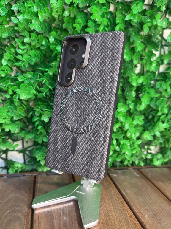 LY53 CASE FOR SAMSUNG S25 ULTRA BLACK - كفر ماك سيف للسامسونك اس 25 الترا اسود