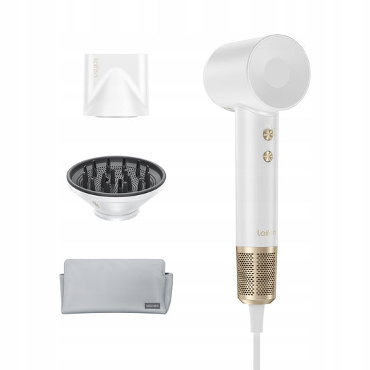 LAIFEN HAIR DRYER SWIFT PREMIUM GOLDEN WHITE - شسوار الشعر  1500 واط سويفت بريميوم الذهبي ابيض من لايفن
