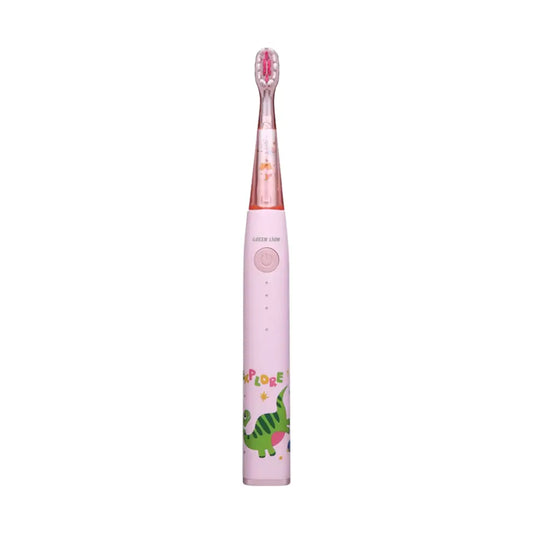 Green Lion Kids Electric Toothbrush Pink - فرشاة اسنان كهربائية للاطفال من كرين وردي
