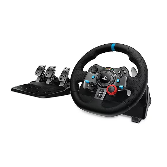 LOGITECH G29 DRIVING FORCE - عجلة قيادة لوجيتك مع دواسات لمحاكاة السباقات