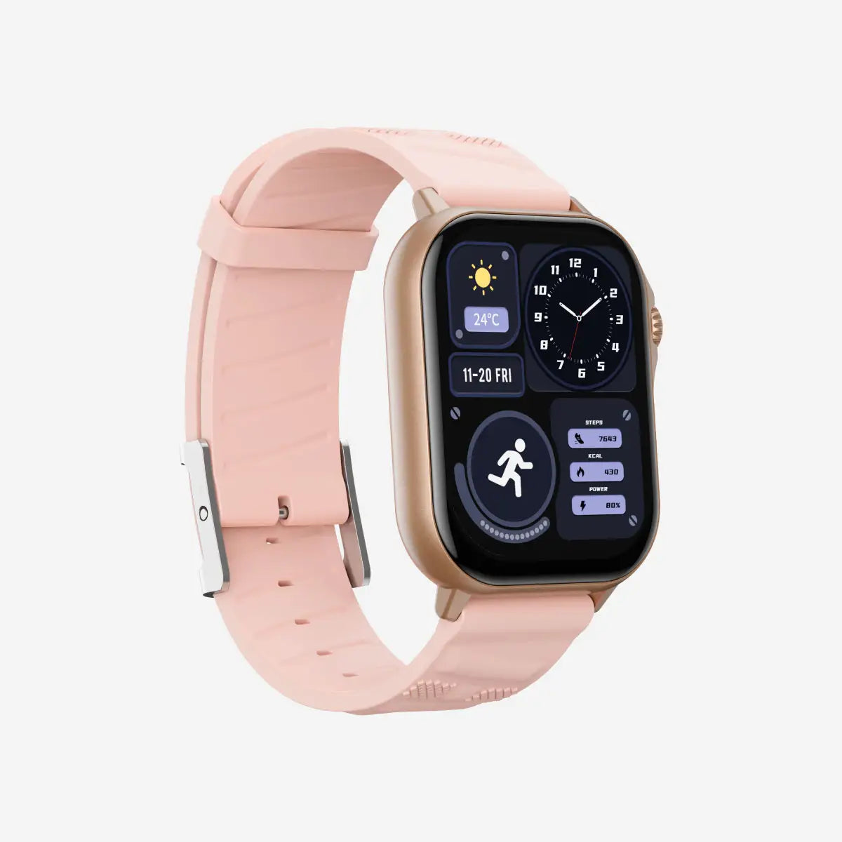 Havit M9061 Amoled Smart Watch PINK - ساعة ذكية من هافيت وردي