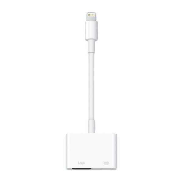 APPLE LIGHTNING TO DIGITAL AV ADAPTER - توصالة ايفون 2 في 1 من ابل